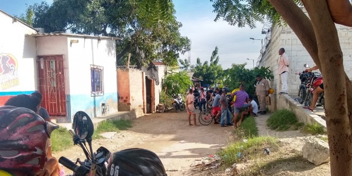 El enfrentamiento se registró en el barrio Minuto de Dios, de Ciénaga 