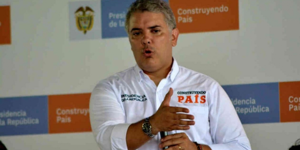  Iván Duque, presidente de Colombia.