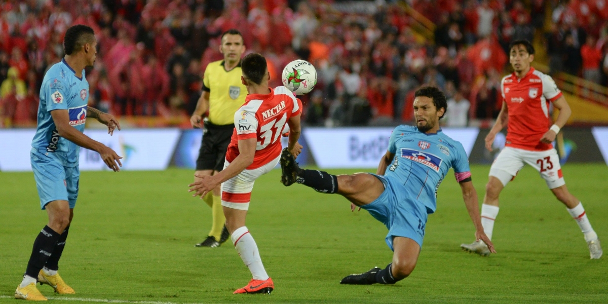 @SantaFe El 'Ciclón' viene de perder ante el Santa Fe en la fecha 18.