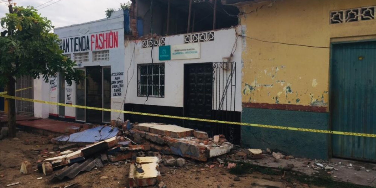 Cortesía De manera normal se presta el servicio en la registraduría de Algarrobo.