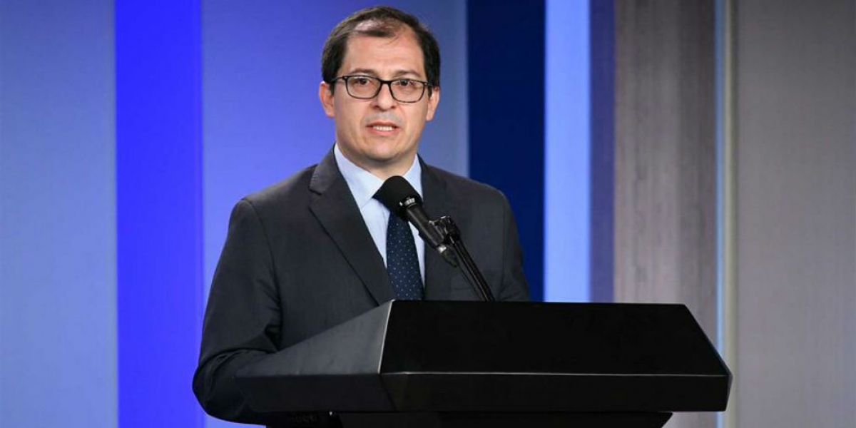 Cortesía. El Consejero Presidencial para los Derechos Humanos y Asuntos Internacionales, Francisco Barbosa Delgado.