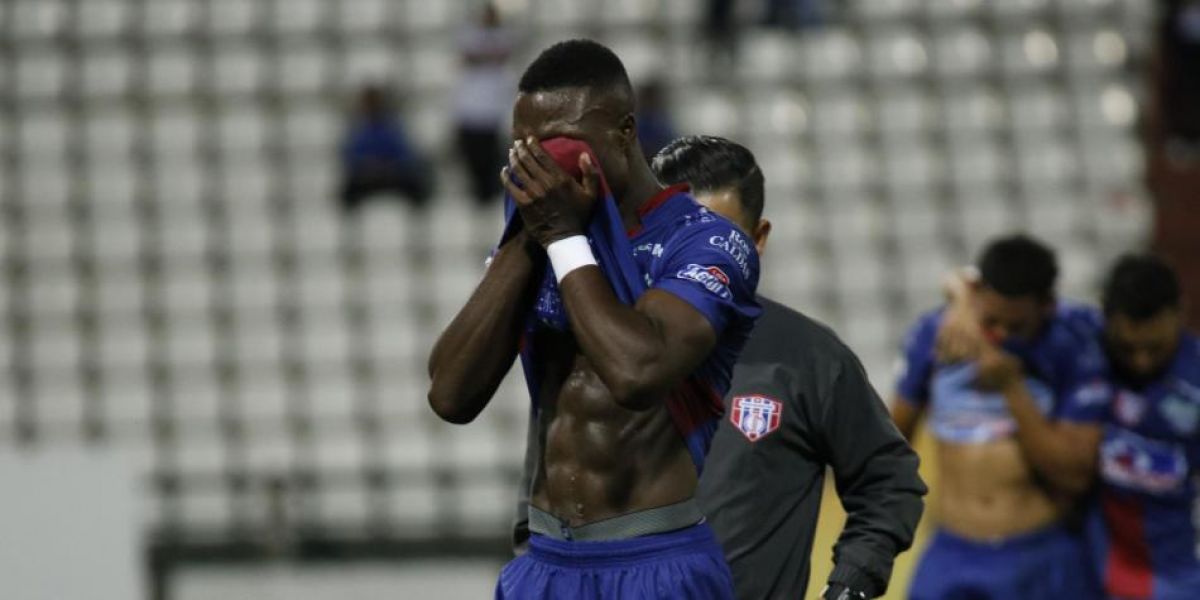 El Tiempo Jugadores del Unión lloran luego de perder con Once Caldas.