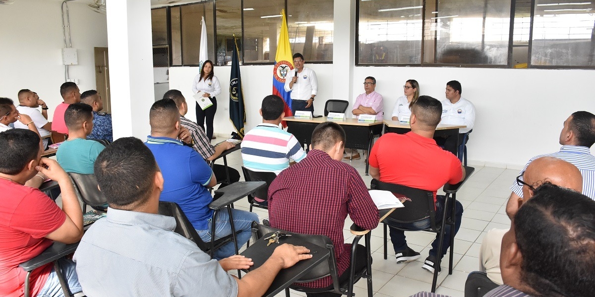 Capacitación a internos de la cárcel de Santa Marta