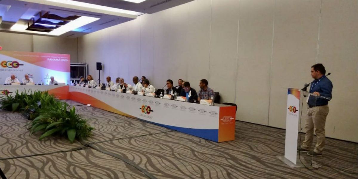 Presentación del dossier a la Odecabe.