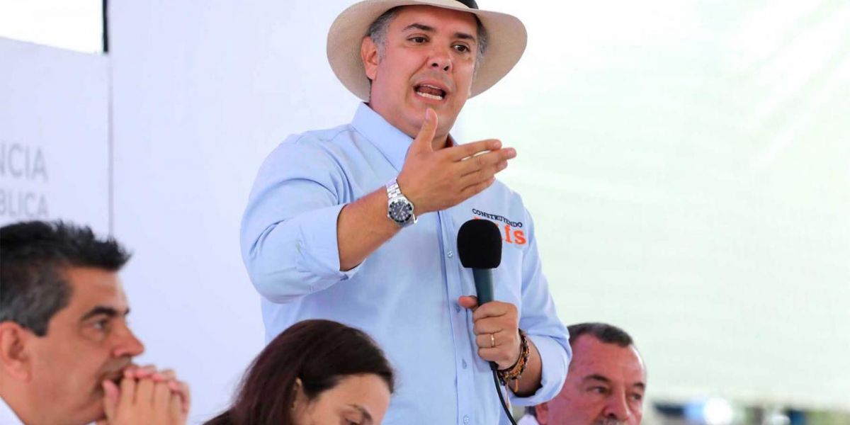 Presidencia El presidente Iván Duque en el Taller Construyendo País en Armenia.