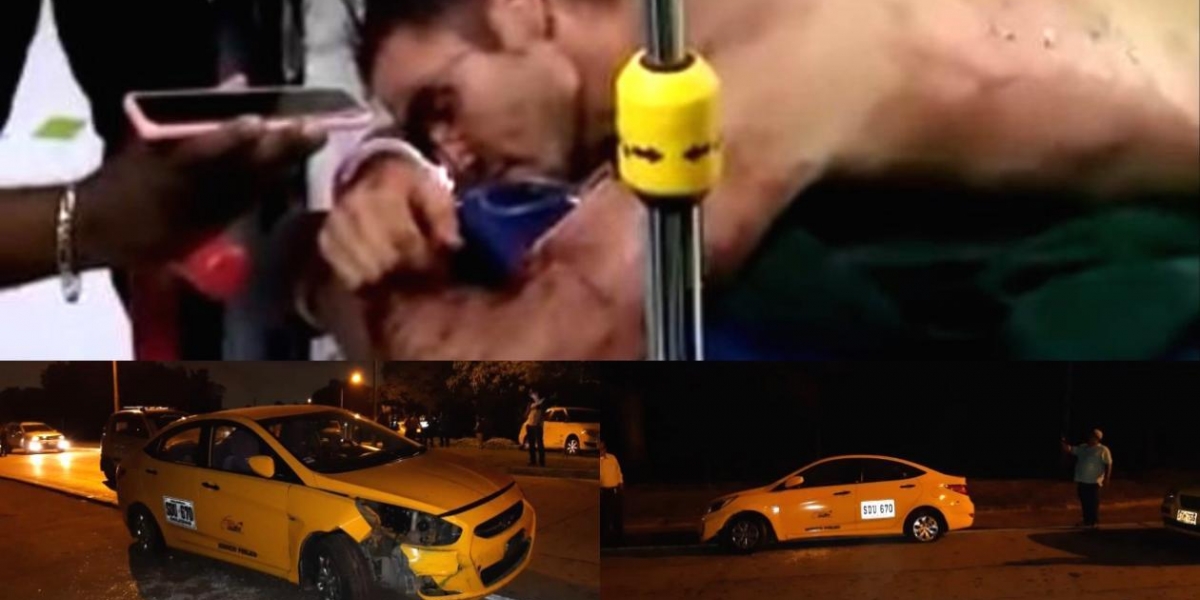 Zona Cero Estadounidense capturado pro robarse un taxi en el Cortissoz.