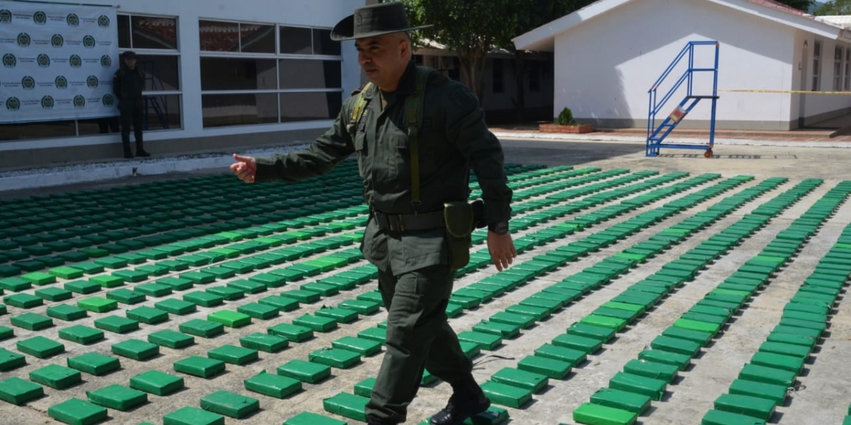 Oscar Mejía / Seguimiento.co El cargamento tenía un precio cercano a los 50 millones de dólares.