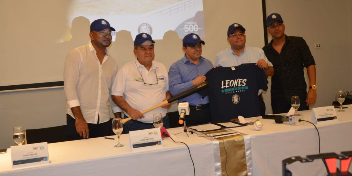 Oscar Mejía / Seguimiento.co En la mañana de este jueves e hizo oficial la llegada de Leones a Santa Marta.