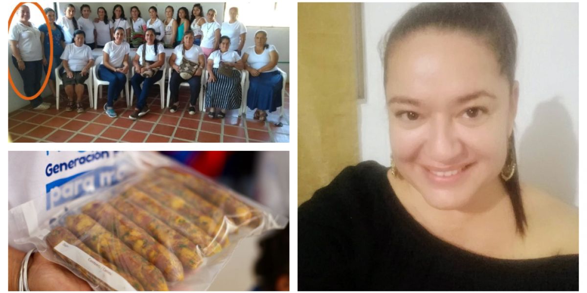 Cortesía Sandra Yaruro, líder de grupo de mujeres en Palmor