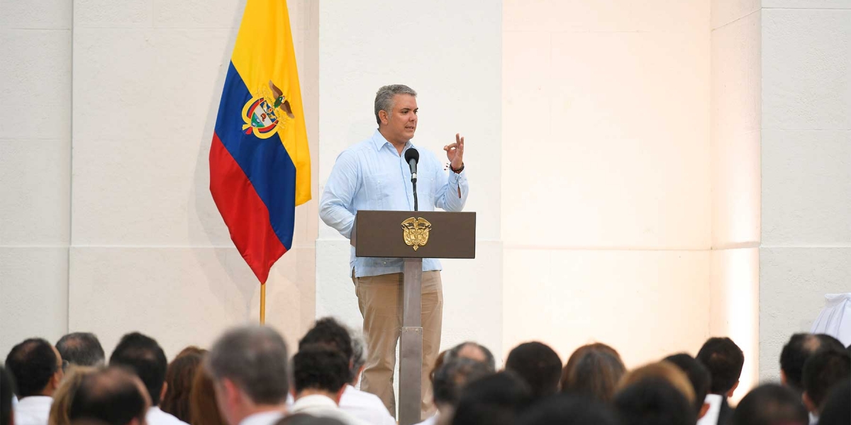 El Presidente visitó a Santa Marta para participar en la inauguración de la nueva torre del complejo hotelero Irotama del Lago y el foro ‘La ruta del desarrollo sostenible’.