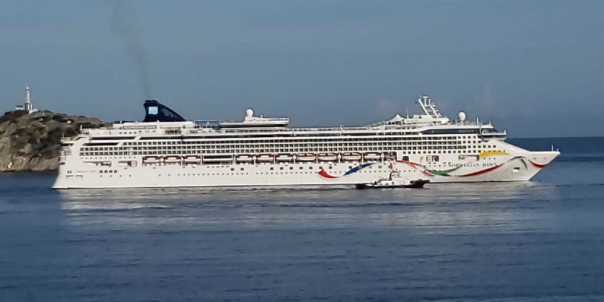 Seguimiento.co Crucero Norwegian Dawn, proveniente de Aruba.