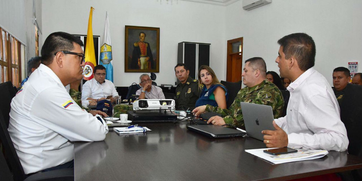 Alcaldía de Santa Marta Consejo Extraordinario de Seguridad.