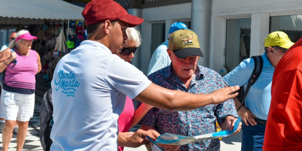 Alcaldía de Santa Marta Según la Alcaldía, más de 26 mil cruceristas han llegado a la ciudad.
