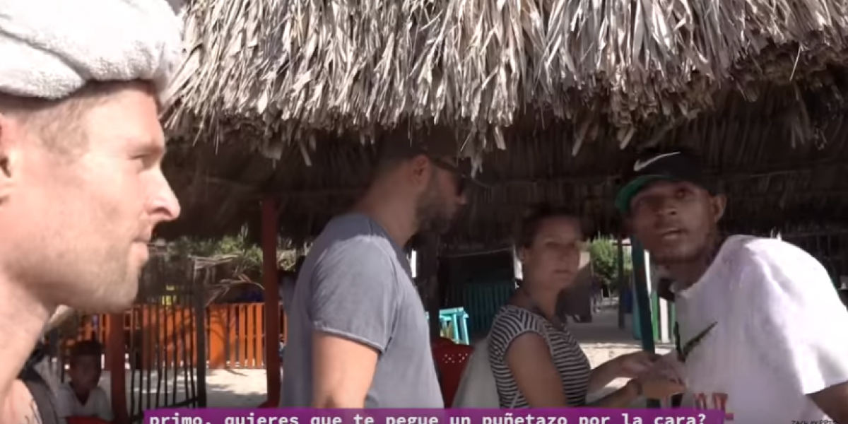 Captura de pantalla Noticias Caracol Cartagena, Isla Barú