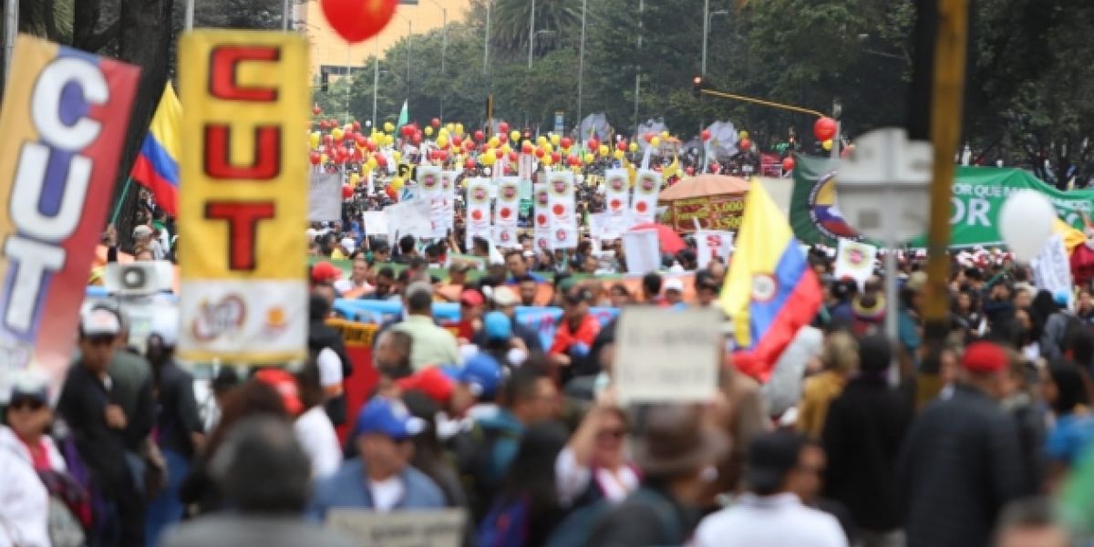 Paro y marchas en Colombia