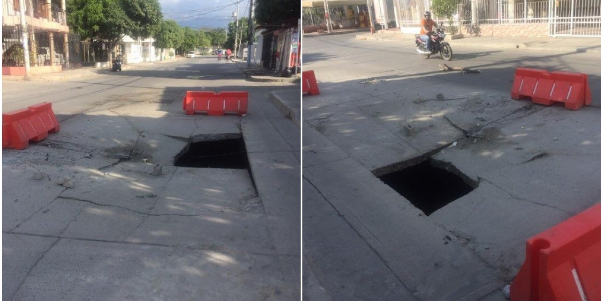 Seguimiento.co Hueco en Villa Alejandría.