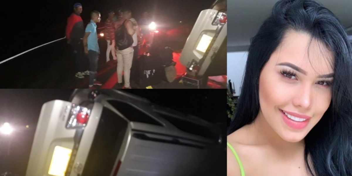 La cantante Ana Del Castillo sufrió un accidente de tránsito este domingo.