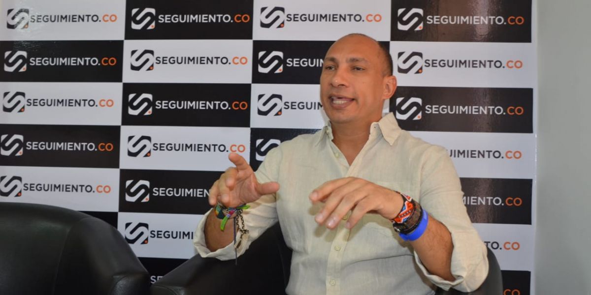 Óscar Mejía - seguimiento.co El coordinador de la ARN en el Magdalena, José Nicolás Wild
