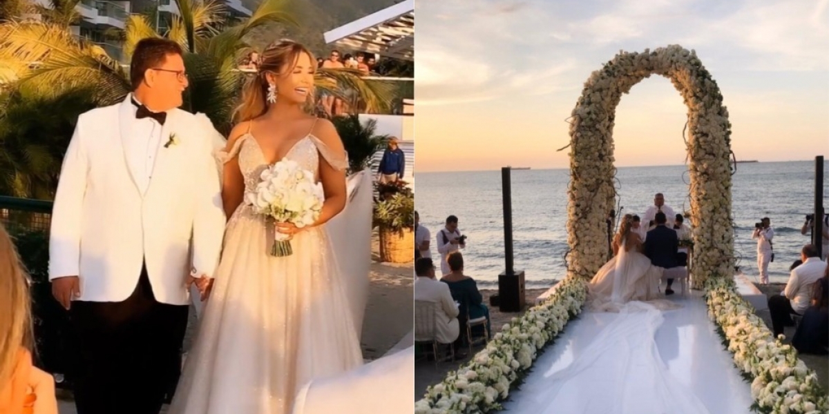 Instagram Boda de Melissa Martínez y Matías Mier en Santa Marta