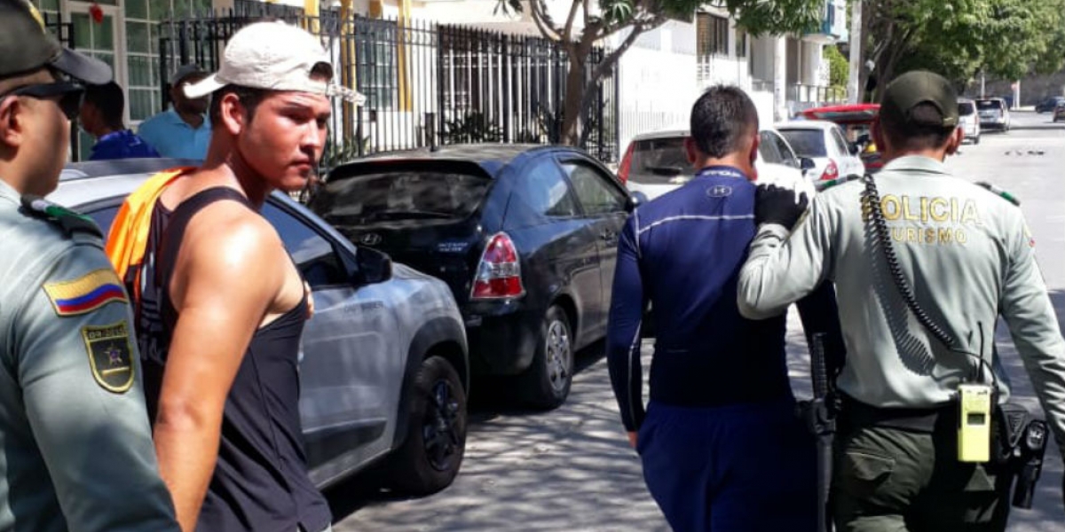 Cortesía Varias personas fueron detenidas por la agresión a los funcionarios.