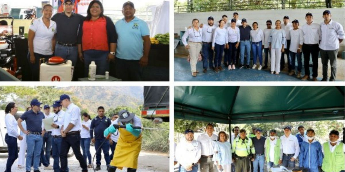 ICA En el evento, que se llevó a cabo en el corregimiento Orihueca del municipio Zona Bananera.