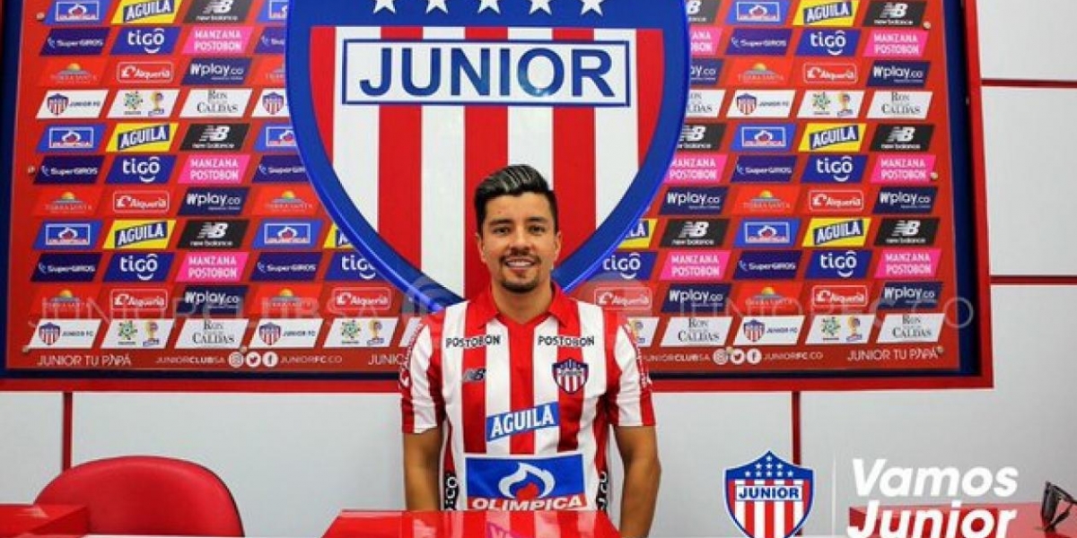@Juniordebarranquilla El volante llega procedente del Atlético Bucaramanga.