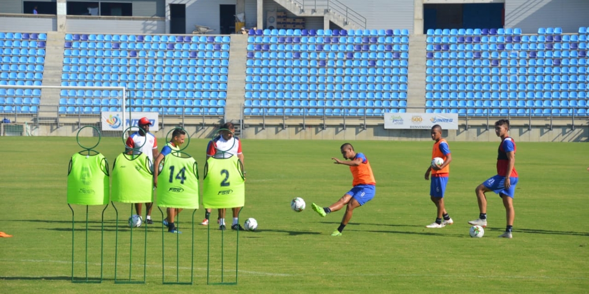 Entrenamiento del Unión.