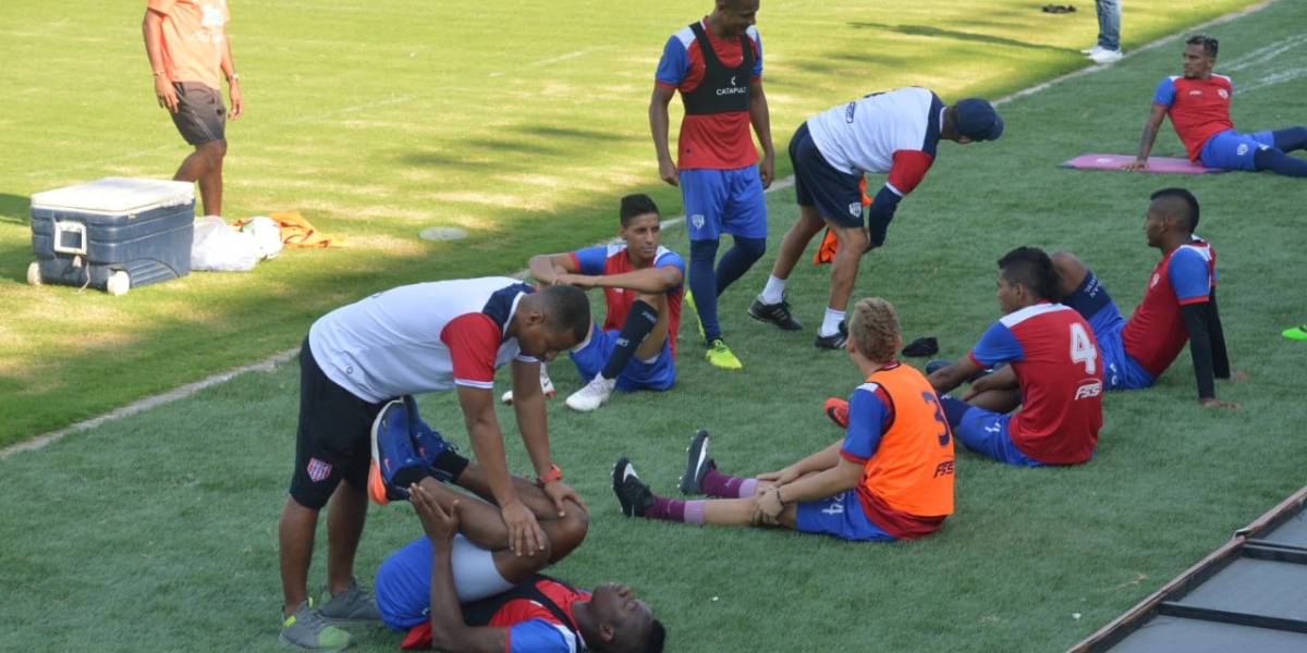 Entrenamiento del Unión.