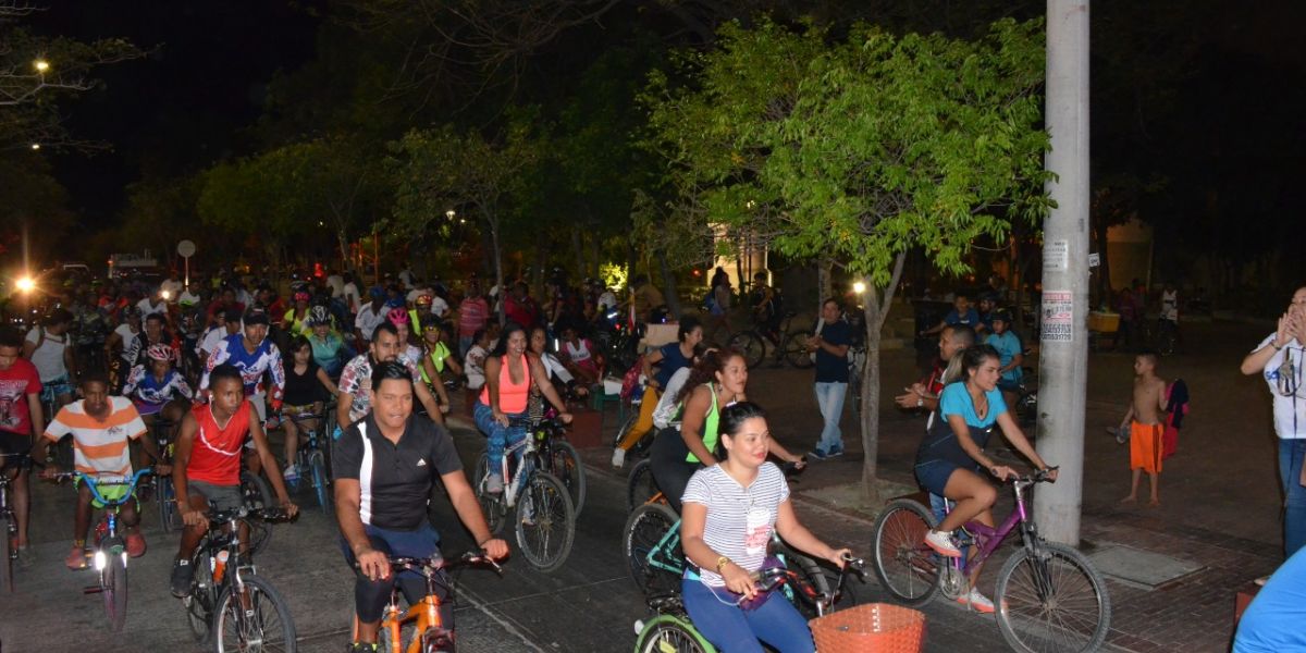 El recorrido comenzará desde el Parque el Agua hasta El Rodadero y luego volverán al punto de partida. 