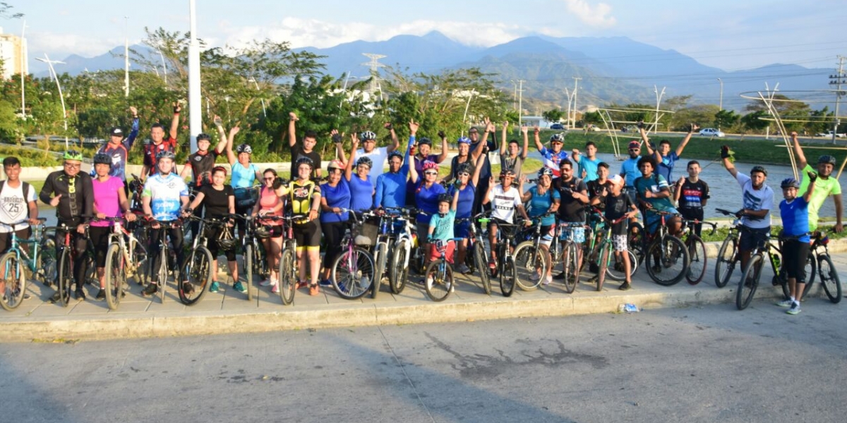 Distrito Ya son dos los ciclo paseos realizados en la ciudad de cuatro en total que se llevarán a cabo este mes.