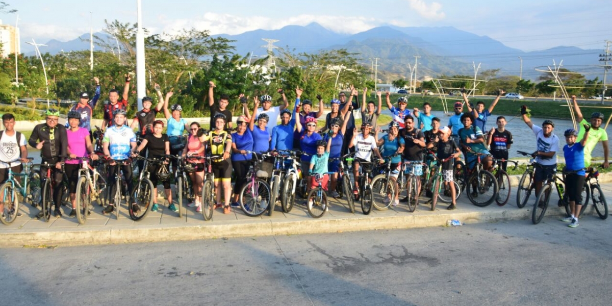 Ya son dos los ciclo paseos realizados en la ciudad de cuatro en total que se llevarán a cabo este mes.