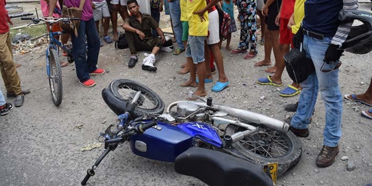 Archivo En 2018 se presentaron 211 casos de lesionados por accidentes en motocicleta.