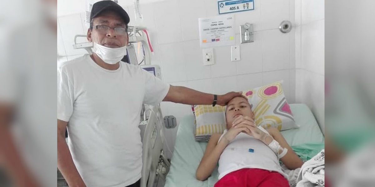 Cortesía "Han jugado con la salud y la vida de un adolescente lleno de sueños", denunció el padre del adolescente.