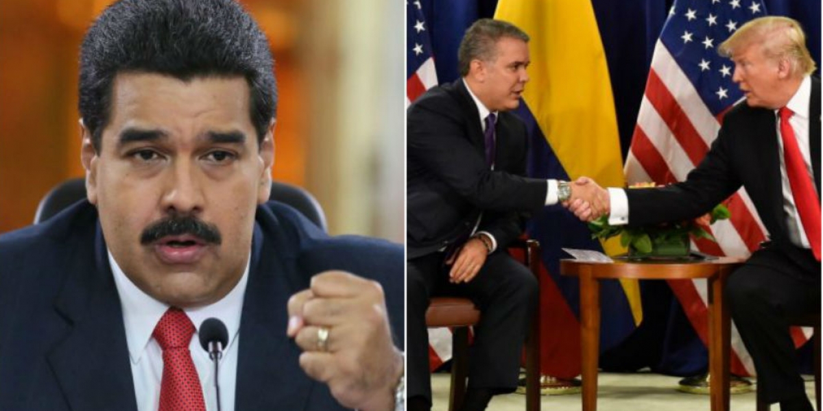 Cortesía Maduro, Duque y Trump