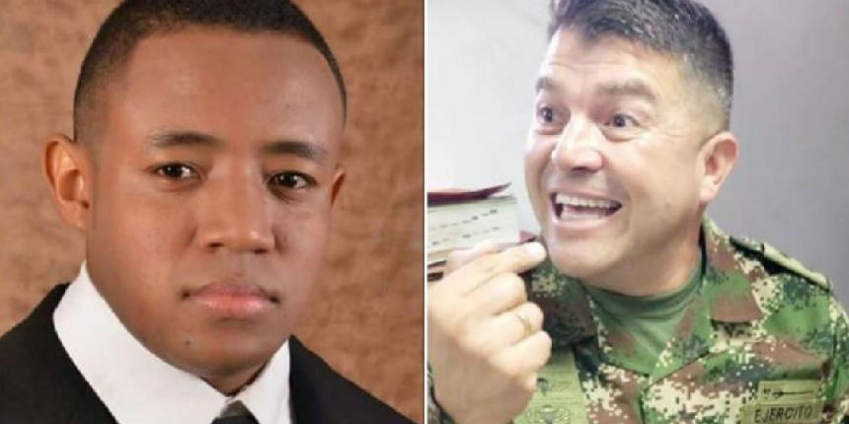 El Heraldo EL MÉDICO HOWARD JIMÉNEZ Y GENERAL, JAIRO LEGUIZAMÓN RIVAS