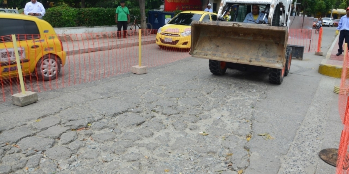 Archivo El estado de la malla vial del Distrito es lamentable.