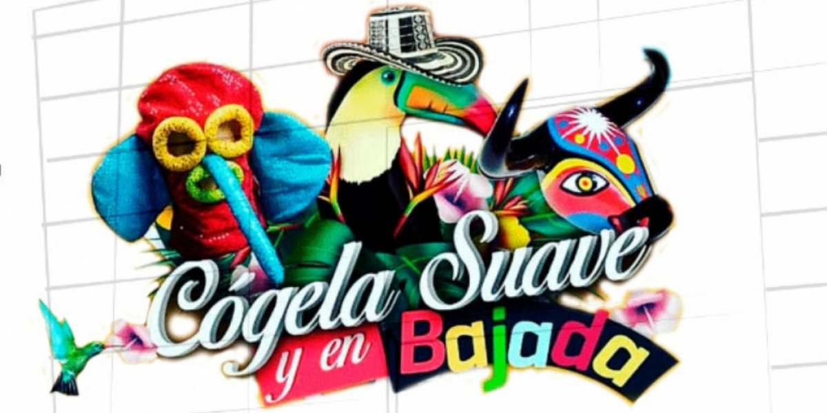 Cortesía Afiche obra teatral ‘Cógela suave y en bajada’