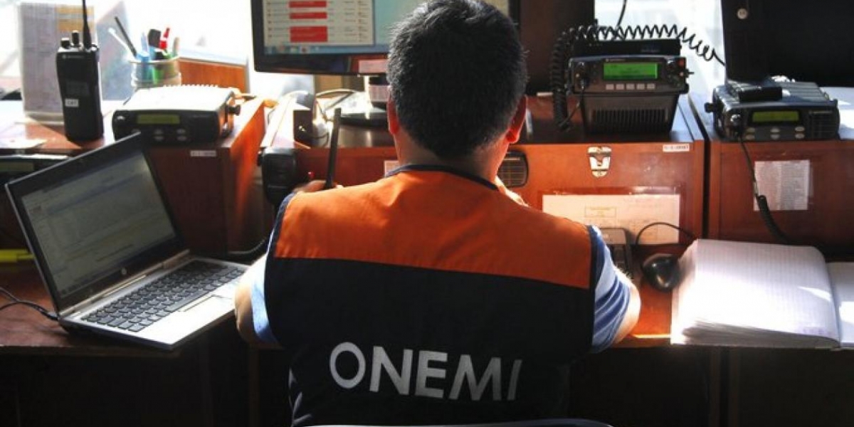 Onemi Chile levantó la alerta de tsunami.