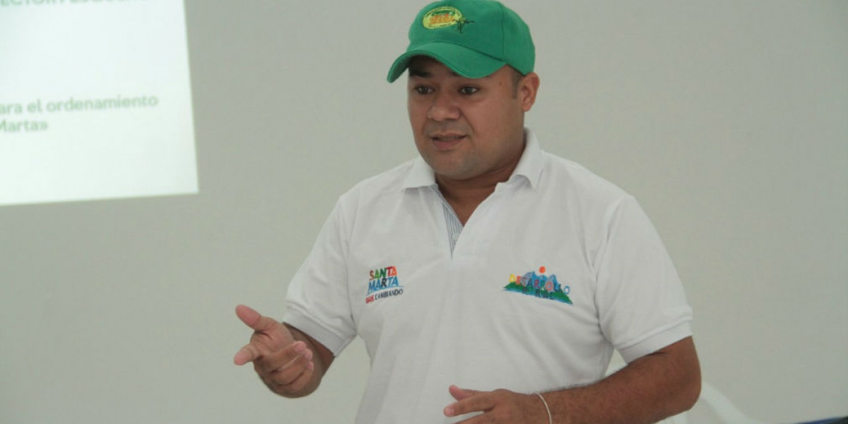 Alcaldía de Santa Marta Subsecretario de Desarrollo Rural, Rafael de Lavalle.