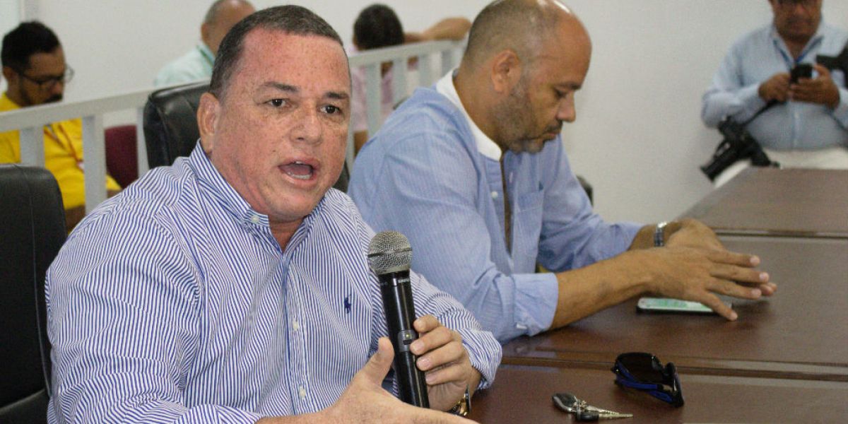 Archivo Concejal Jaime Linero, uno de los proponentes.
