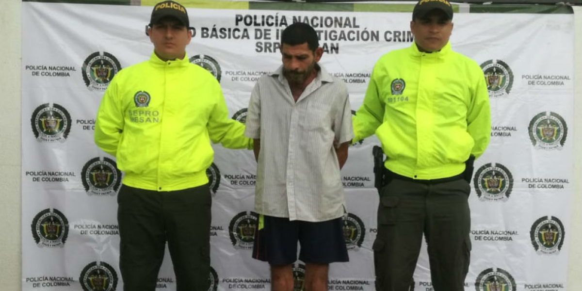 Eduardo Antonio Polo Muñoz, capturado.