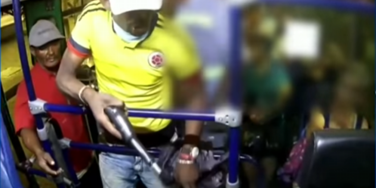 Capturan a presunto ladrón de buses en Barranquilla