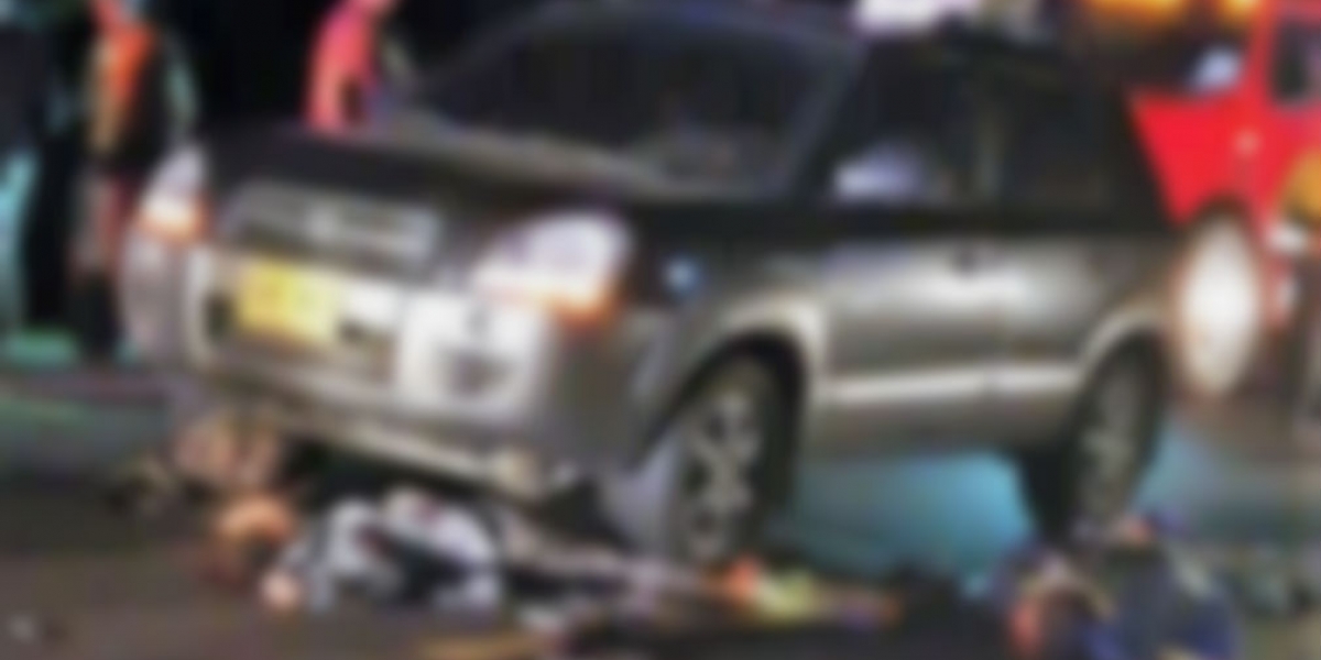 Accidente en la Troncal del Caribe, a la altura de Río Frío.