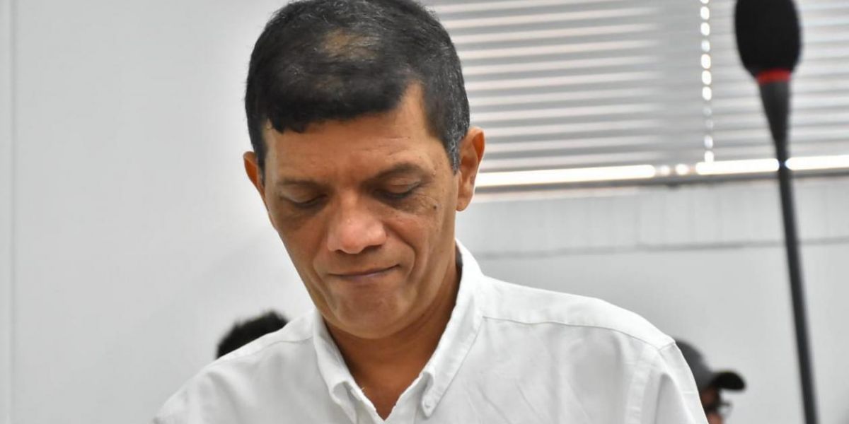 El exalcalde de Puerto Colombia, Carlos Altahona.