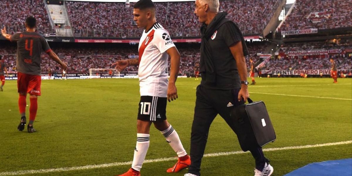 Zonacero.com El volante colombiano se lesionó el pasado domingo.