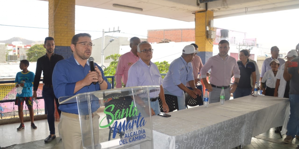 Óscar Mejía - seguimiento.co El alcalde de Santa Marta, Rafael Martínez.