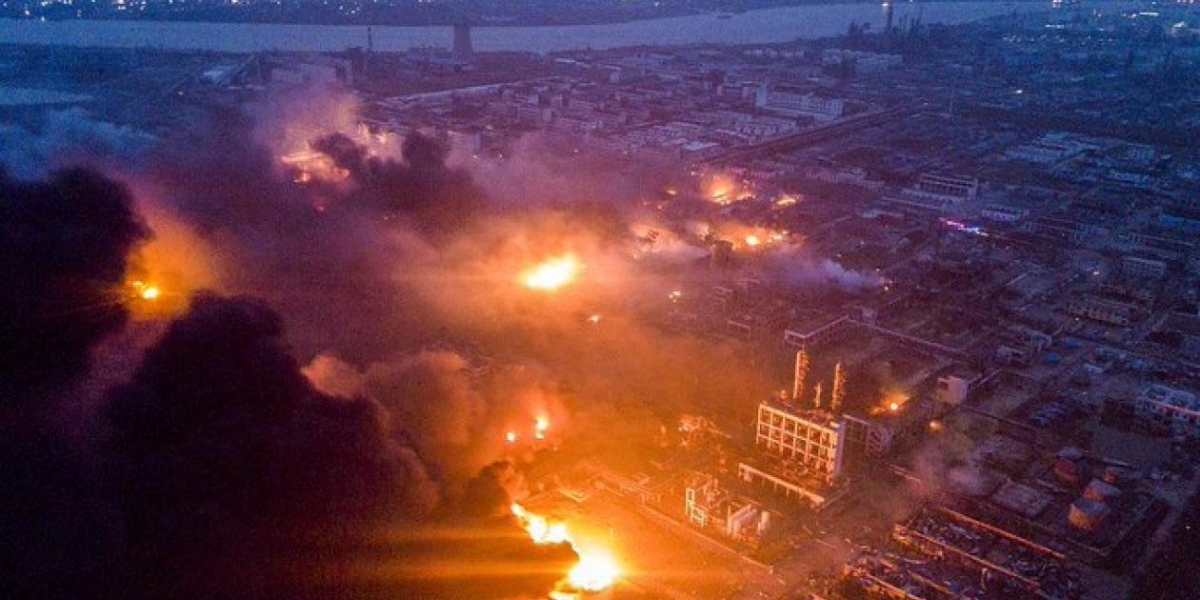 Explosión en planta química de China deja 47 muertos y decenas de heridos