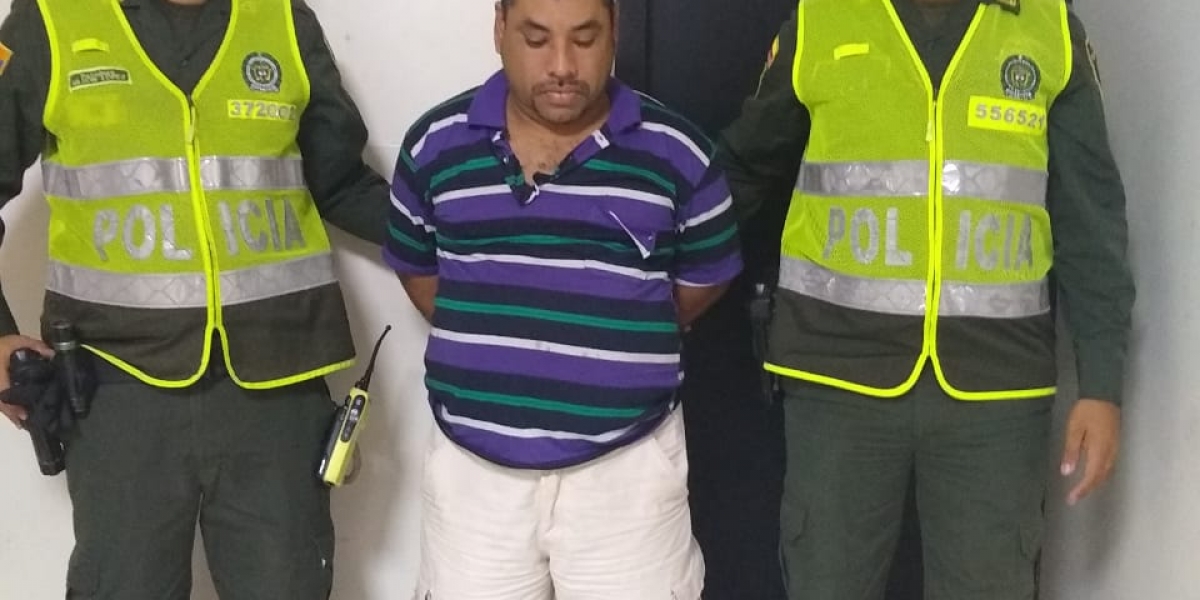 Policía Metropolitana José Antonio Ariza Mendoza, alias ‘El Hechicero’, capturado
