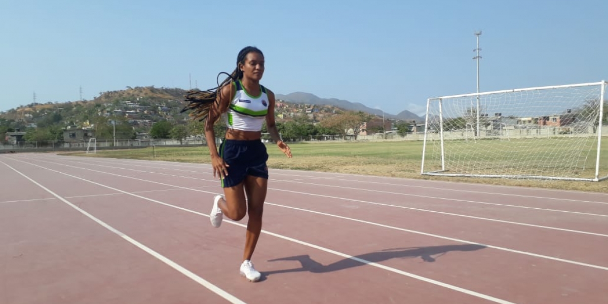 Unimagdalena La atleta buscará dejar en alto los colores del Magdalena y Colombia.