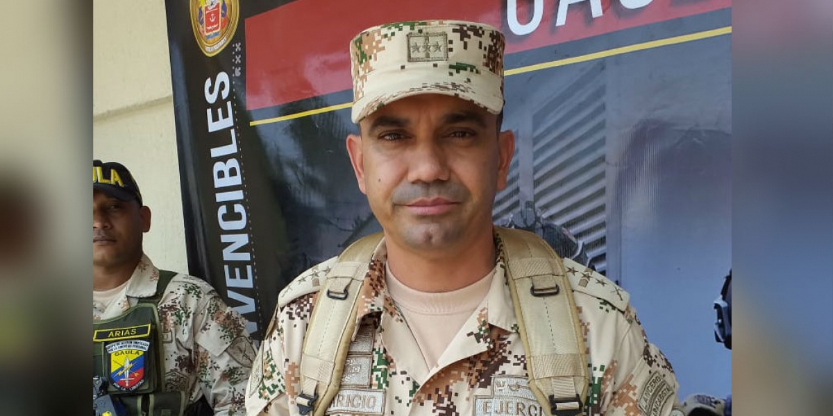 Seguimiento.co El coronel Juan Carlos Aparicio, Comandante de la Segunda Brigada del Ejército Nacional.